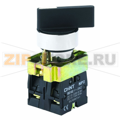 Переключатель, 3 положения, 1НО+1НЗ, IP40 Chint NP2-BJ35 