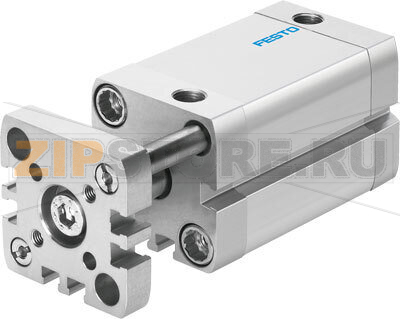 Пневмоцилиндр компактный Festo ADNGF-12-25-P-A 