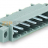 20018 Вилка THT; 1.0 x 1.0 mm solder pin; угловые; зажимное кольцо; Шаг контактов 5 мм; 14-пол.; серые Wago 231-444/040-000 - 20018 Вилка THT; 1.0 x 1.0 mm solder pin; угловые; зажимное кольцо; Шаг контактов 5 мм; 14-пол.; серые Wago 231-444/040-000