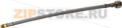 St. Steel flex hose L.35cm conn. M10x1 