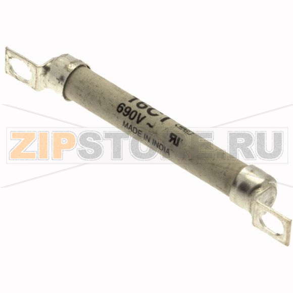 Предохранитель, 16 A, AC 690 В, DC 500 В, 200 кА, BS88, 9x75 мм, aR, BS Eaton 16AMP 690V AC BS88 