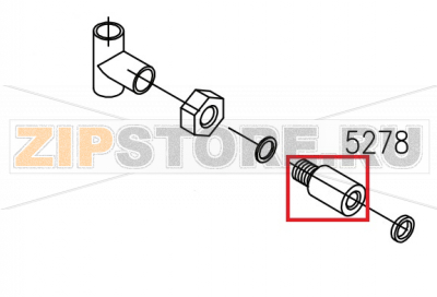 Attacco Rampa Risciacquo Serie Aristarco TR 1650                   Attacco Rampa Risciacquo Serie Aristarco TR 1650Запчасть на сборочном чертеже под номером: 5278Название запчасти Aristarco на итальянском языке: Attacco Rampa Risciacquo Serie Aristarco TR 1650