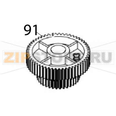 Gear (0.5*36/0.5*54﻿) 203 dpi Sato CT412LX DT Gear (0.5*36/0.5*54﻿) 203 dpi Sato CT412LX DTЗапчасть на деталировке под номером: 91Название запчасти на английском языке: Gear (0.5*36/0.5*54﻿) 203 dpi Sato CT412LX DT.
