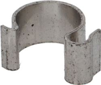 Clamp for capillary tube at heating elem