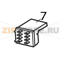 Relè 62.82.8.230.0300 Elettrobar E51 Relè 62.82.8.230.0300 Elettrobar E51Запчасть на деталировке под номером: 7.