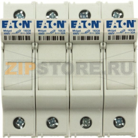 Держатель предохранителя, 32 A, AC 690 В, 10x38 мм, 4P, UL, IEC Eaton 4Pole 30A 600V MFH For 10X3