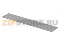 Плата передняя, 2 mm, алюминий, прозрачно анодированный Bopla BO FP 50006