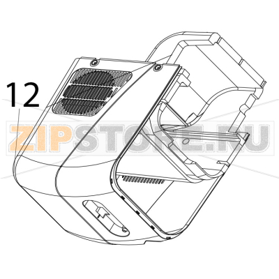 Cover Hurakan HKN-IMF15M Cover Hurakan HKN-IMF15MЗапчасть на деталировке под номером: 12