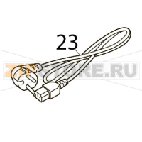 Power cord EU Toshiba TEC B-SX5T-TS12/22-CN