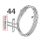 Guarnizione res. 100x22 Unox XFT 110