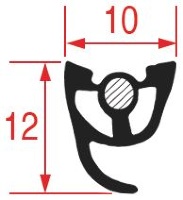 GASKET OVEN DOOR 380 mm