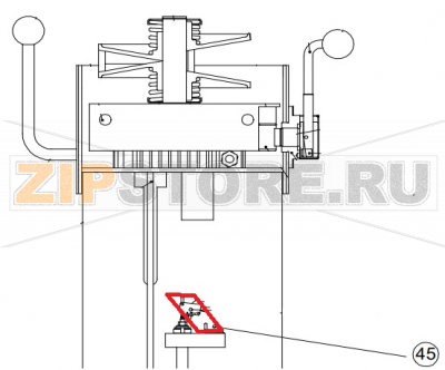Squadra micro Sigma BM 30              Squadra micro Sigma BM 30Запчасть на сборочном чертеже под номером: 45Название запчасти Sigma на итальянском языке: Squadra micro Sigma BM 30
