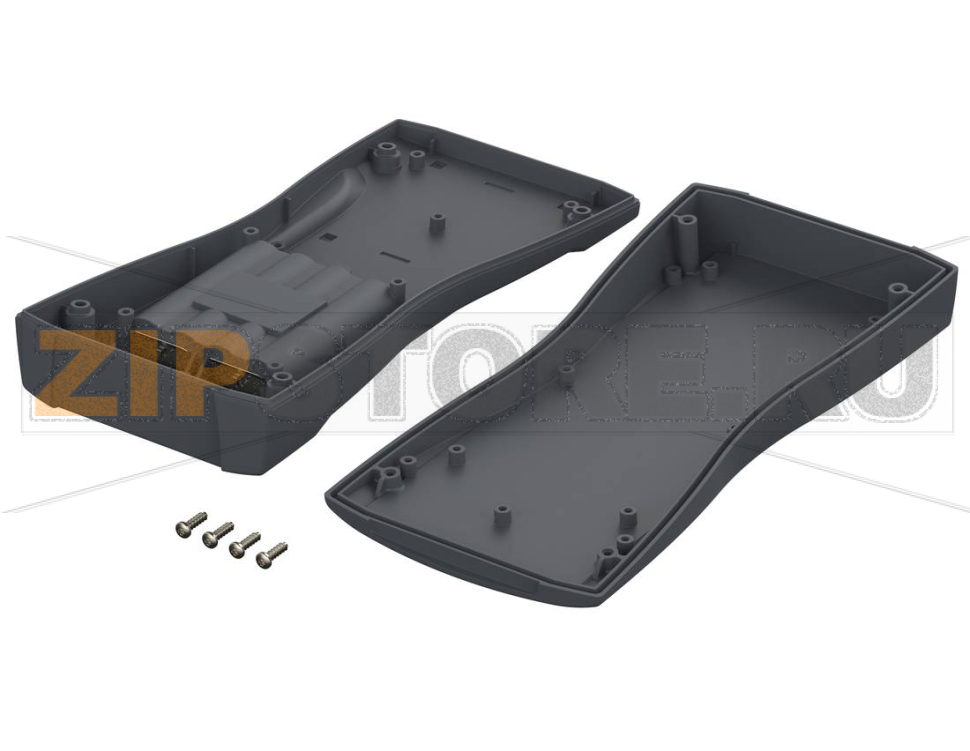 Корпус ручной с отсеком для 4 батареек типа АА, 209.3x98x34.8 мм, IP 40 (IP 65) Bopla BS 803 F-7024 