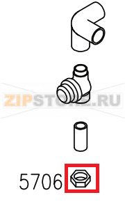 Dado 3/4&#039; Gas Zincato Aristarco TR 1650                         Dado 3/4' Gas Zincato Aristarco TR 1650Запчасть на сборочном чертеже под номером: 5706Название запчасти Aristarco на итальянском языке: Dado 3/4' Gas Zincato Aristarco TR 1650