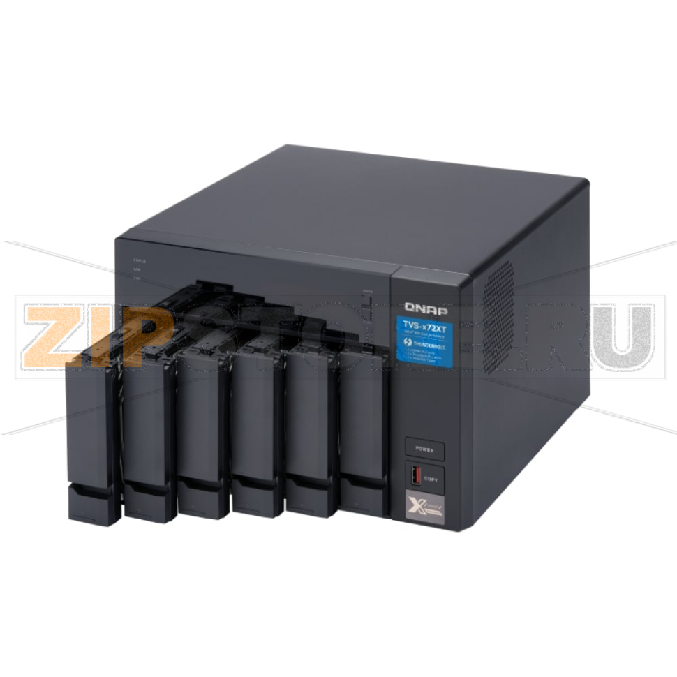 Накопитель сетевой QNAP TVS-672XT 