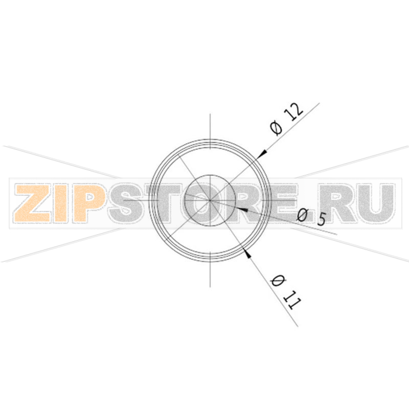 Модуль лазерный, красный, 0.4 МВт Picotronic DD635-0.4-3(12x34) 
