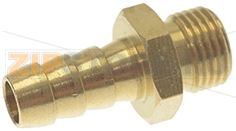 ШТУЦЕР Ø 1/8&quot;M ДЛЯ ТРУБКИ Ø 7 MM 