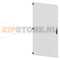 SIVACON, door, left, ventilated, IP40, H: 2000 mm, W: 900 mm, RAL 7035, Protection class 1 Siemens 8MF1090-2UT15-2BA2