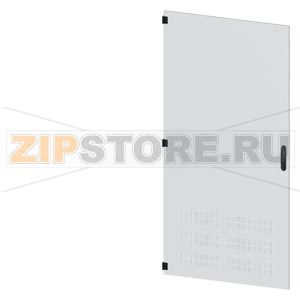 SIVACON, door, left, ventilated, IP40, H: 2000 mm, W: 900 mm, RAL 7035, Protection class 1 Siemens 8MF1090-2UT15-2BA2 