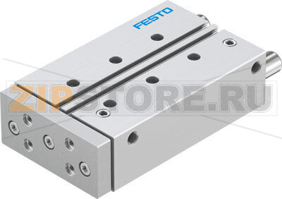 Пневмоцилиндр с направляющей Festo DFM-25-100-P-A-GF 