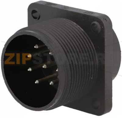 Разъем круглый 10 А, 50 В, IP67, 8 контактов Hirschmann CM 02 E 20-7 P 