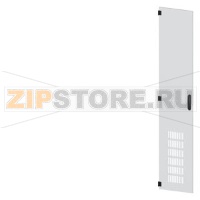 SIVACON, door, left, ventilated, IP20, H: 2200 mm, W: 400 mm, RAL 7035, Protection class 1 Siemens 8MF1240-2UT15-1BA2