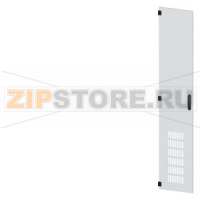 SIVACON, door, left, ventilated, IP20, H: 2200 mm, W: 400 mm, RAL 7035, Protection class 1 Siemens 8MF1240-2UT15-1BA2