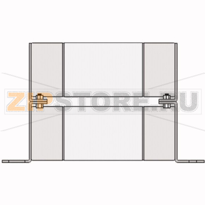 Предохранитель двигателя, 450 A, AC 7.2 kV, 40 кА, 76x403mm Eaton 7.2KV 2X250A MOTOR START FUSE 