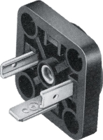 Разъем 16 А, 400 В, 3 контакта Hirschmann GSE 2000 N4