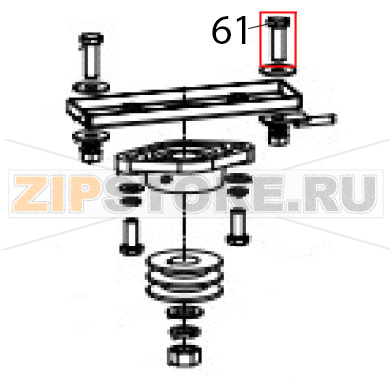 Hexagon bolt Hurakan HKN-20SN Hexagon bolt Hurakan HKN-20SNЗапчасть на деталировке под номером: 61