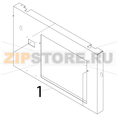 Front panel (LO) Hoshizaki IM-65NE-25 Front panel (LO) Hoshizaki IM-65NE-25Запчасть на деталировке под номером: 1