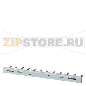 ШИНА ШТИФТОВОГО ТИПА БЕЗОПАСНАЯ ДЛЯ ПРИКОСНОВЕНИЯ 16КВ.ММ 1-ФАЗ. L=1016ММ БЕЗ КОНЦЕВЫХ ЗАГЛУШЕК Siemens 5ST3701 