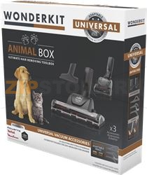 KIT BROSSES POUR POILS ANIMAUX 