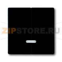 Клавиша для двухканального светорегулятора, чёрный бархат ABB 2CKA006599A2969