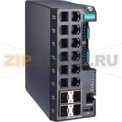 Коммутатор MOXA EDS-G4012-4GC-HV 