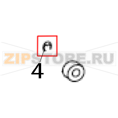 Ring E Ext .125, Qty of 100 RH and LH Zebra 170PAX4 Ring E Ext .125, Qty of 100 RH and LH Zebra 170PAX4Запчасть на деталировке под номером: 4
