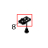 Head open sensor assembly TSC TTP-245С