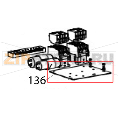 Electric base plate 220V Hurakan HKN-20SN2V Electric base plate 220V Hurakan HKN-20SN2VЗапчасть на деталировке под номером: 136