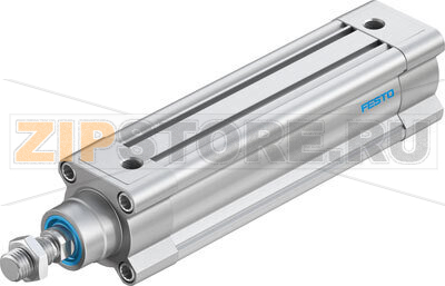 Пневмоцилиндр стандартный Festo DSBC-50-150-PPVA-N3 