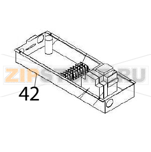 Panel board Angelo Po DS51M Panel board Angelo Po DS51MЗапчасть на деталировке под номером: 42