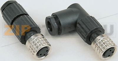 Разъем круглый М8, 4 контакта Hirschmann 933409100 