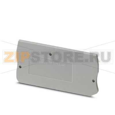 Концевая крышка Phoenix Contact D-PIT 2,5-MT Длина: 62 мм, Ширина: 2,2 мм, Цвет: cерый.Минимальный заказ: 50 шт.Упаковка: 50 шт.