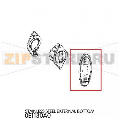 Stainless steel external bottom Unox XVC 704 Stainless steel external bottom Unox XVC 704Запчасть на деталировке под номером: 99Название запчасти на английском языке: Stainless steel external bottom Unox XVC 704