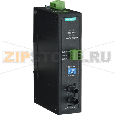 Преобразователь MOXA ICF-1170I-M-ST-T 