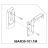 Part mounting, right suspension, 80 L Bear Varimixer AR80 VL-1S