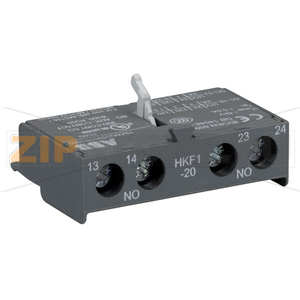 Контакты дополнительные, фронтальные, 2НО, HKF1-20 ABB 1SAM201901R1002 