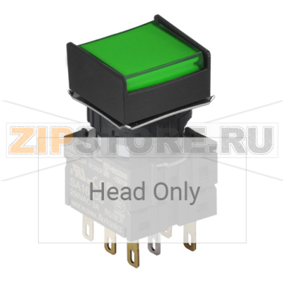 Выключатель кнопочный, Ø отверстия: 16 мм Autonics S16PRS-H3G 
