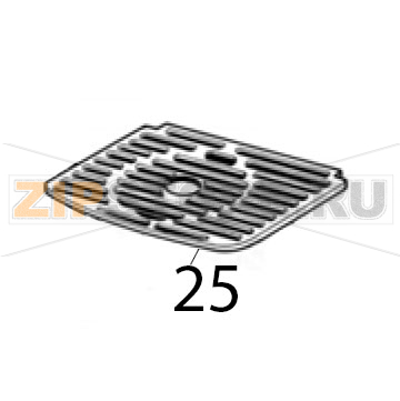 Drip tray cover Ugolini MT 3 Drip tray cover Ugolini MT 3Запчасть на деталировке под номером: 25