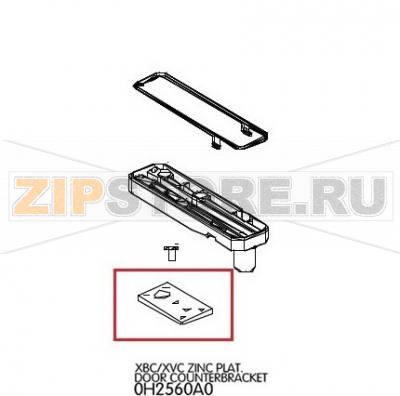 Zinc Plat. door counterbracket Unox XBC 605 Zinc Plat. door counterbracket Unox XBC 605Запчасть на деталировке под номером: 11Название запчасти на английском языке: Zinc Plat. door counterbracket Unox XBC 605
