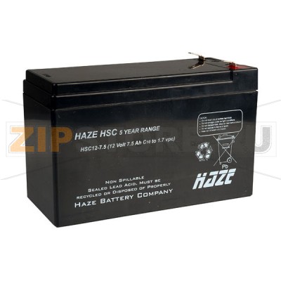 Haze HSC12-7.5 AGM аккумулятор Haze HSC12-7.5Напряжение: 12V. Емкость: 7.5Ah Габариты: 151х65х94мм. Вес: 2,2кг